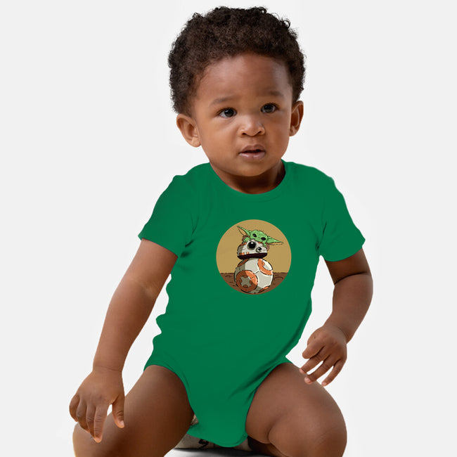 Bite My Robot-Baby-Basic-Onesie-nickzzarto