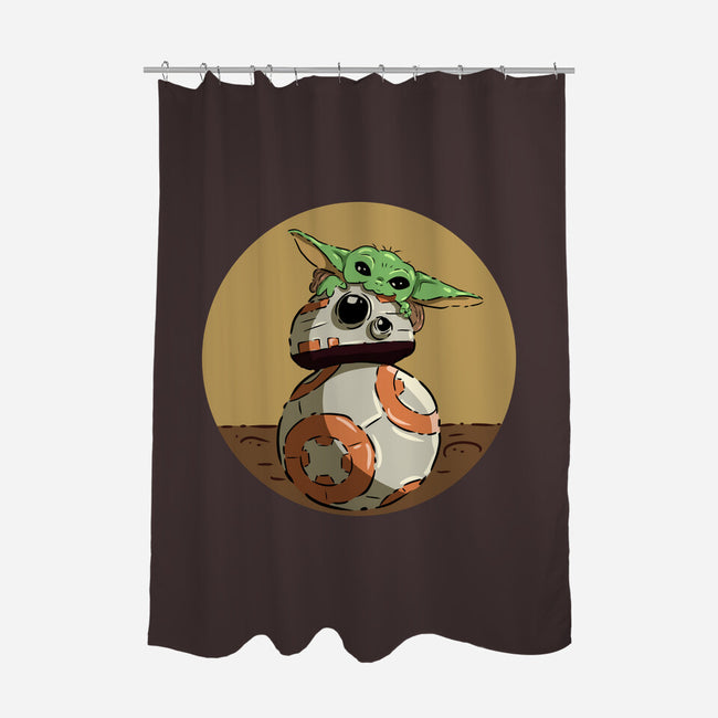 Bite My Robot-None-Polyester-Shower Curtain-nickzzarto