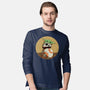 Bite My Robot-Mens-Long Sleeved-Tee-nickzzarto