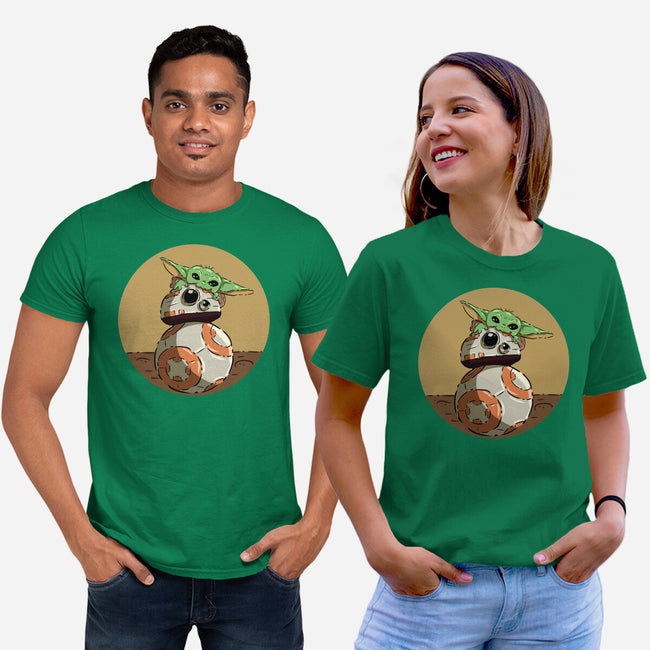 Bite My Robot-Unisex-Basic-Tee-nickzzarto