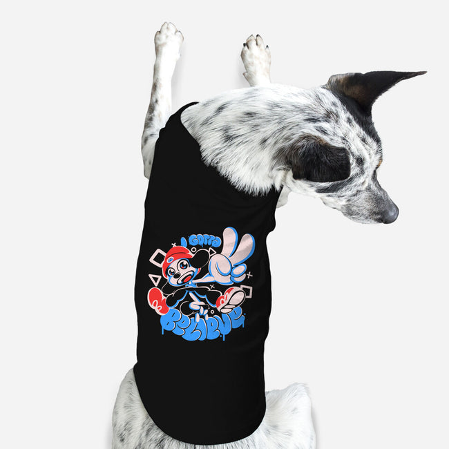 Believe The Rapper-Dog-Basic-Pet Tank-estudiofitas