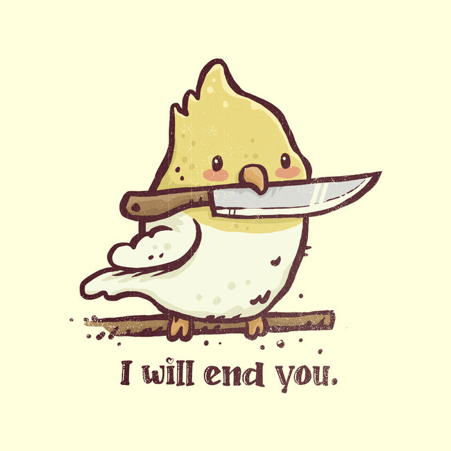 I Will End You-None-Glossy-Sticker-kg07