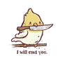 I Will End You-Cat-Basic-Pet Tank-kg07