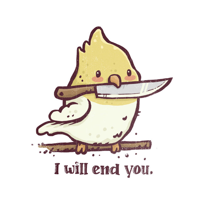 I Will End You-Dog-Basic-Pet Tank-kg07