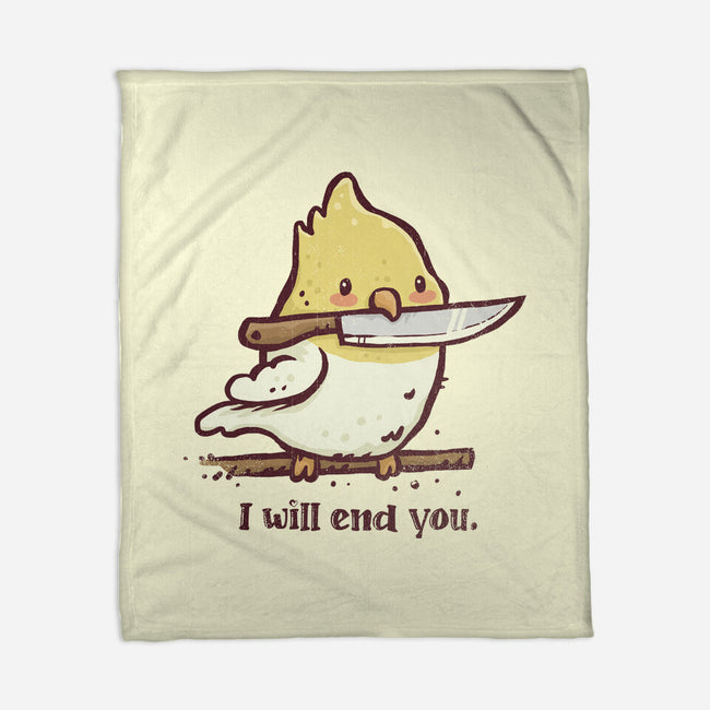 I Will End You-None-Fleece-Blanket-kg07