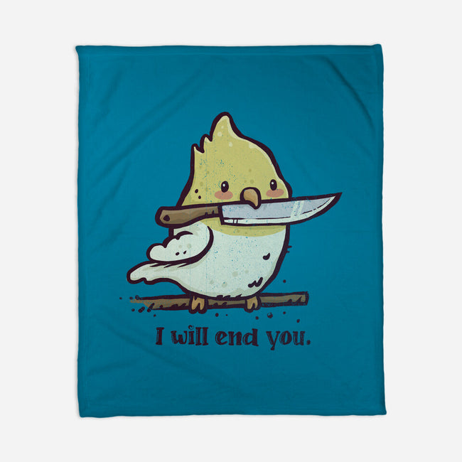 I Will End You-None-Fleece-Blanket-kg07