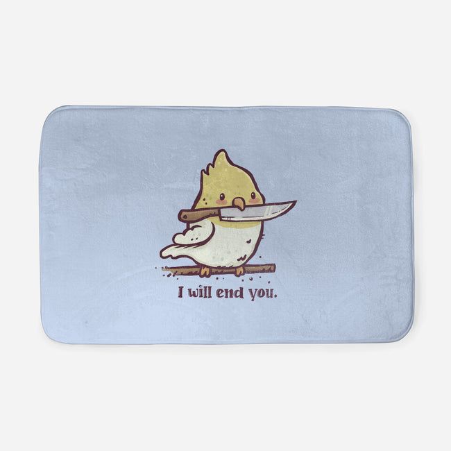 I Will End You-None-Memory Foam-Bath Mat-kg07