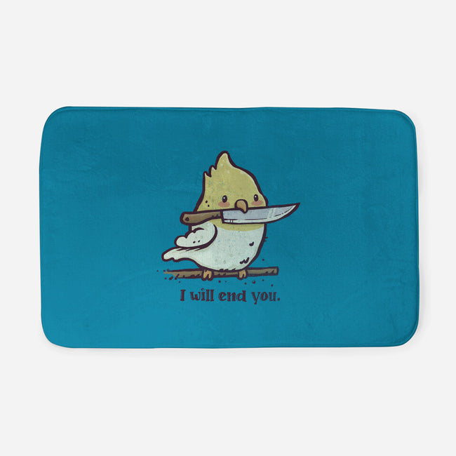 I Will End You-None-Memory Foam-Bath Mat-kg07