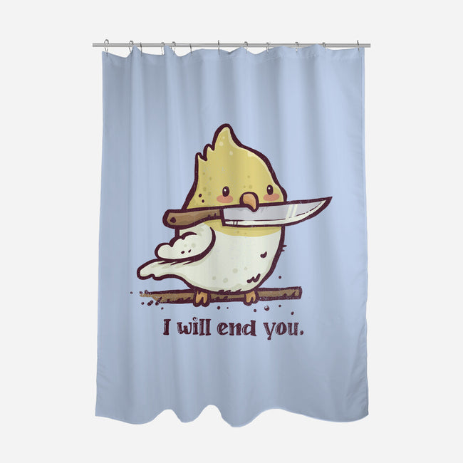 I Will End You-None-Polyester-Shower Curtain-kg07