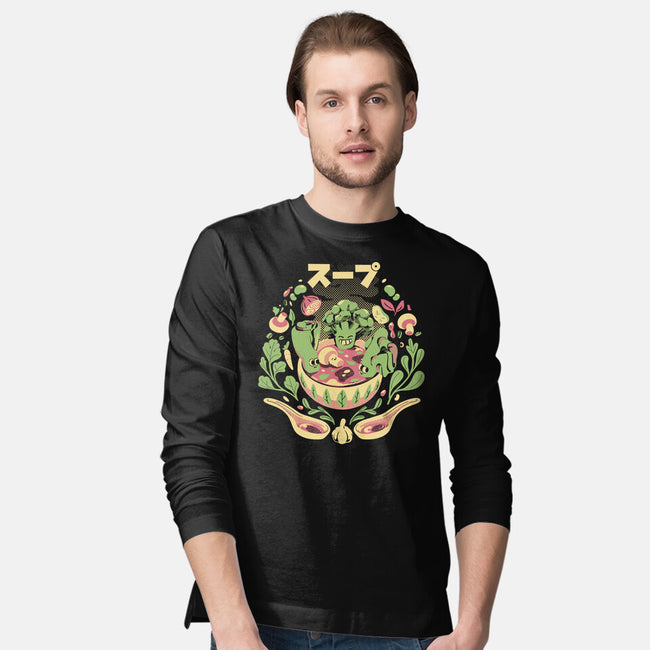 Souper Awesome-Mens-Long Sleeved-Tee-Estudio Horta