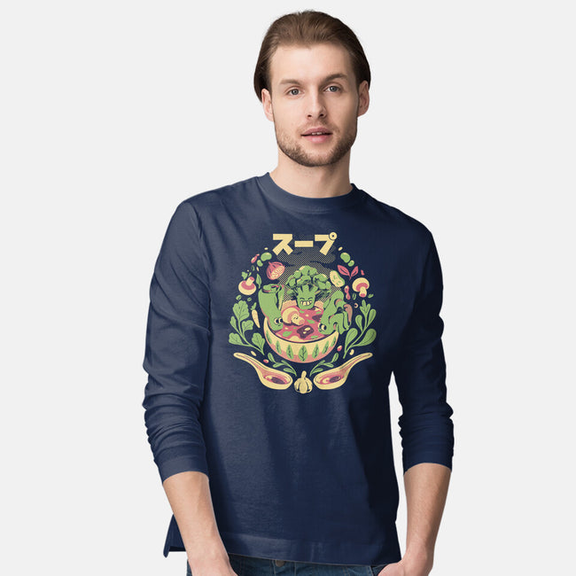 Souper Awesome-Mens-Long Sleeved-Tee-Estudio Horta