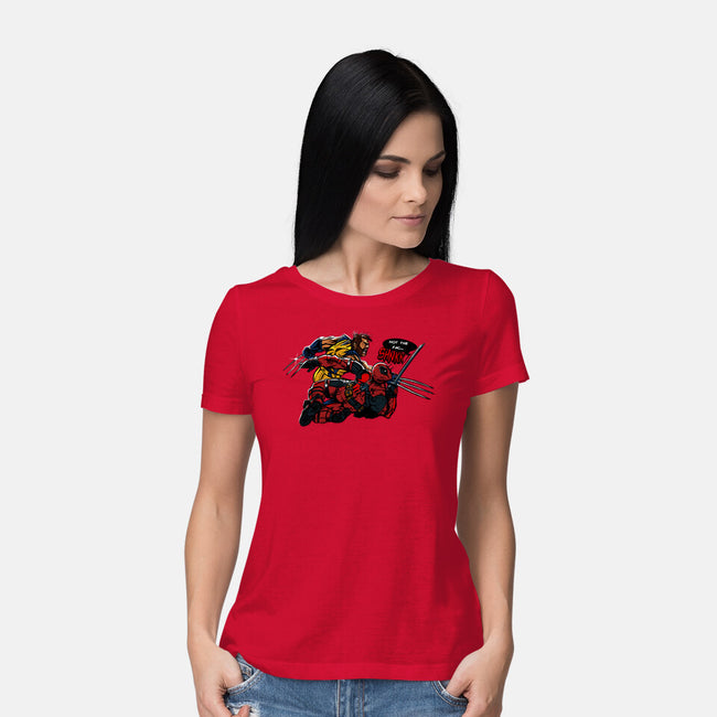 Not The Face-Womens-Basic-Tee-AndreusD