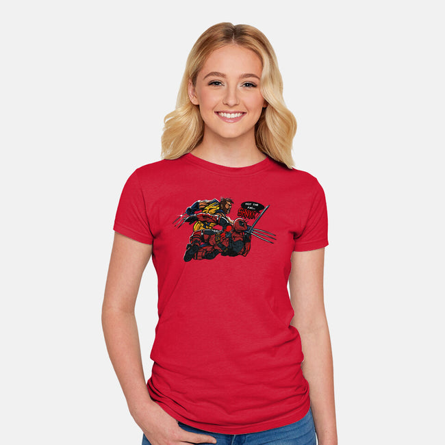 Not The Face-Womens-Fitted-Tee-AndreusD