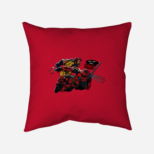 Not The Face-None-Removable Cover-Throw Pillow-AndreusD