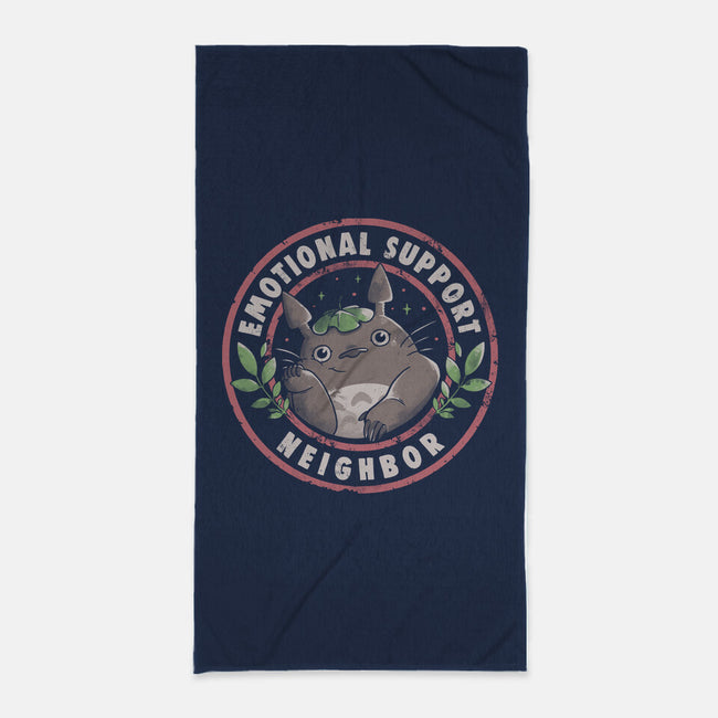 Support Neighbor-None-Beach-Towel-Arigatees