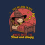 Witch Sleeping In Bed-None-Glossy-Sticker-Studio Mootant