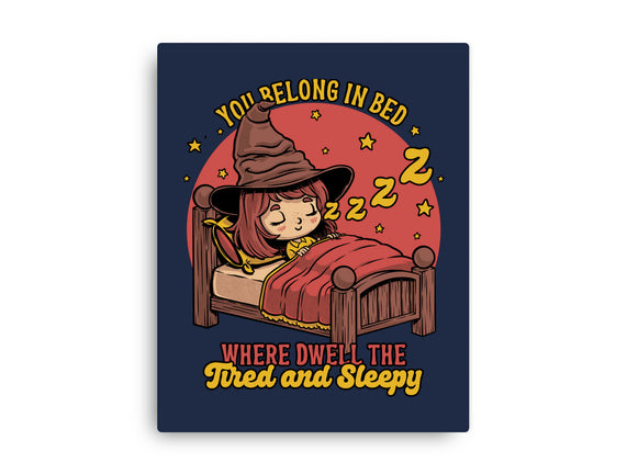 Witch Sleeping In Bed