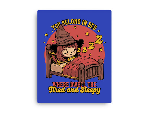 Witch Sleeping In Bed