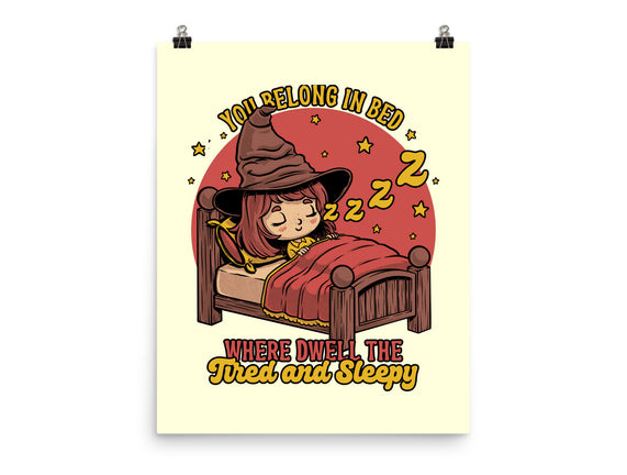 Witch Sleeping In Bed