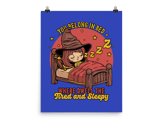 Witch Sleeping In Bed