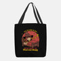 Witch Sleeping In Bed-None-Basic Tote-Bag-Studio Mootant