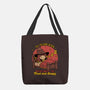 Witch Sleeping In Bed-None-Basic Tote-Bag-Studio Mootant