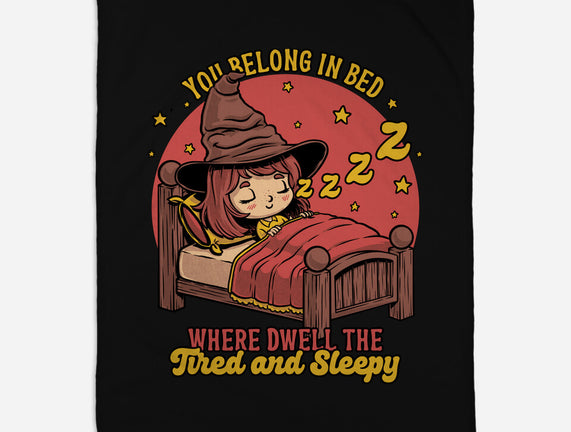 Witch Sleeping In Bed