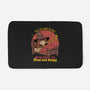 Witch Sleeping In Bed-None-Memory Foam-Bath Mat-Studio Mootant