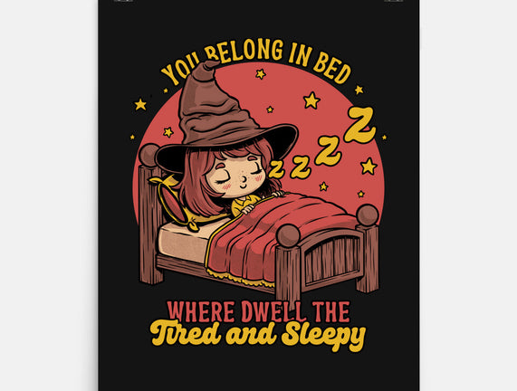 Witch Sleeping In Bed