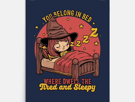 Witch Sleeping In Bed