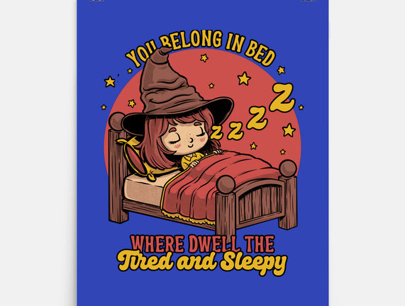 Witch Sleeping In Bed