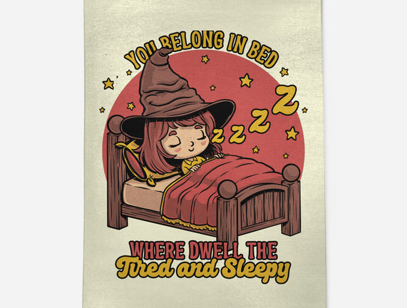 Witch Sleeping In Bed