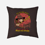 Witch Sleeping In Bed-None-Removable Cover-Throw Pillow-Studio Mootant