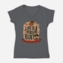 Pirate Life Treasure-Womens-V-Neck-Tee-Studio Mootant