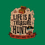 Pirate Life Treasure-None-Fleece-Blanket-Studio Mootant