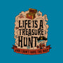 Pirate Life Treasure-None-Removable Cover-Throw Pillow-Studio Mootant