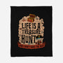 Pirate Life Treasure-None-Fleece-Blanket-Studio Mootant