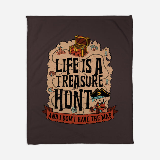 Pirate Life Treasure-None-Fleece-Blanket-Studio Mootant