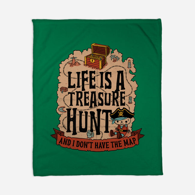 Pirate Life Treasure-None-Fleece-Blanket-Studio Mootant