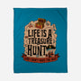 Pirate Life Treasure-None-Fleece-Blanket-Studio Mootant