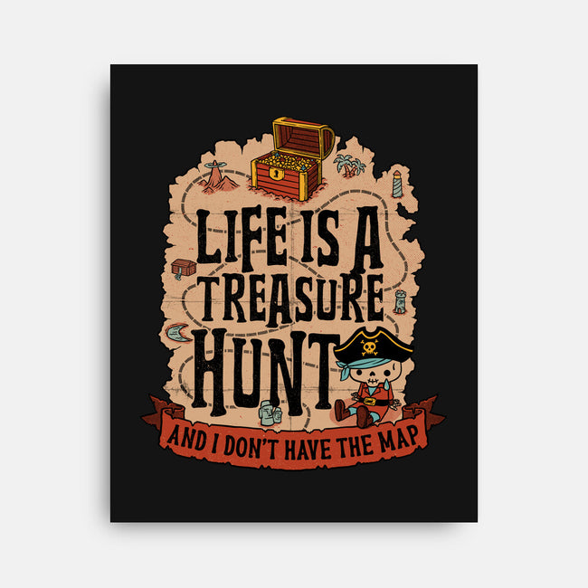 Pirate Life Treasure-None-Stretched-Canvas-Studio Mootant