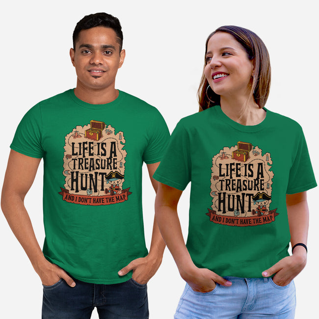 Pirate Life Treasure-Unisex-Basic-Tee-Studio Mootant