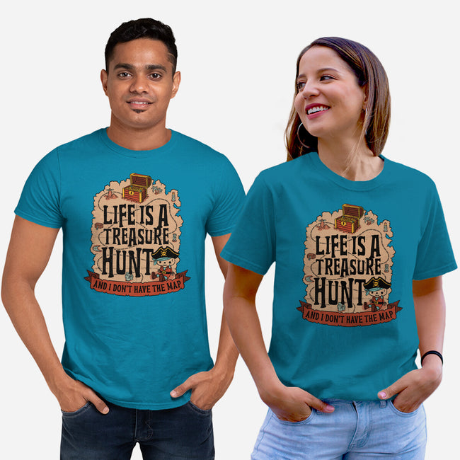 Pirate Life Treasure-Unisex-Basic-Tee-Studio Mootant