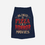 All I Need Is Pizza And Horror Movies-Cat-Basic-Pet Tank-eduely