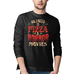 All I Need Is Pizza And Horror Movies