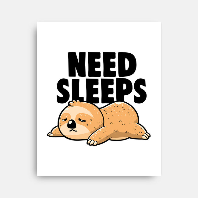 Need Sleeps-None-Stretched-Canvas-koalastudio