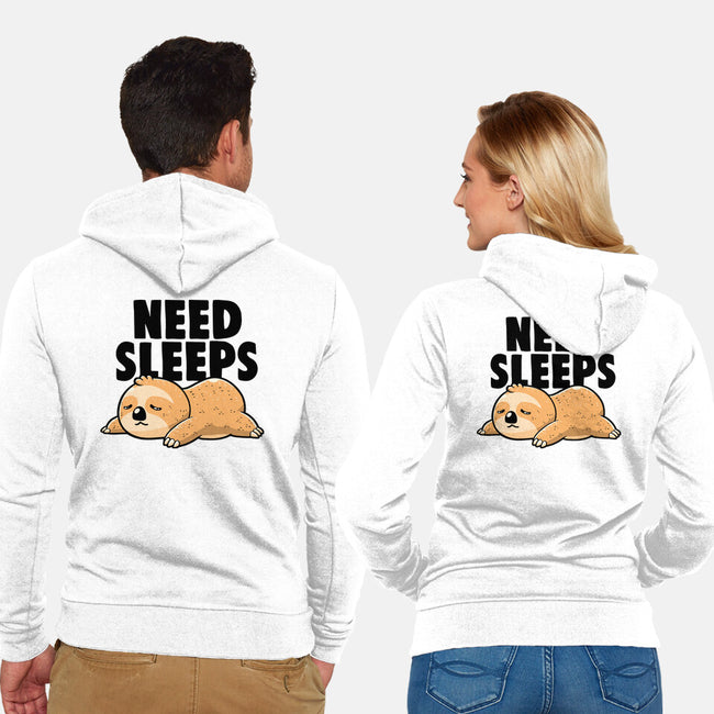 Need Sleeps-Unisex-Zip-Up-Sweatshirt-koalastudio