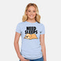 Need Sleeps-Womens-Fitted-Tee-koalastudio