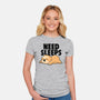 Need Sleeps-Womens-Fitted-Tee-koalastudio