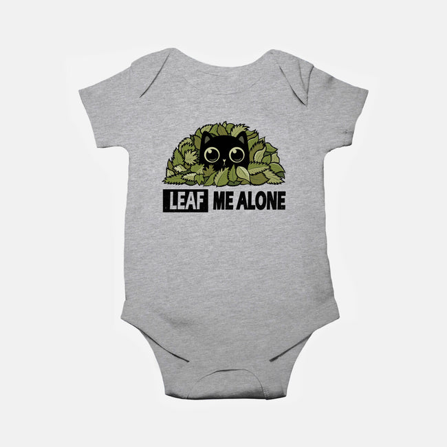 Leaf Me Alone-Baby-Basic-Onesie-erion_designs